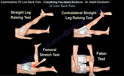 low back pain special tests